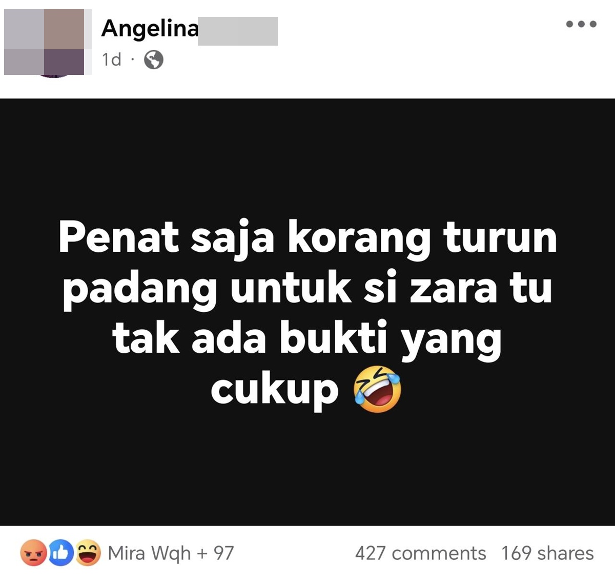 kes zara qairina
