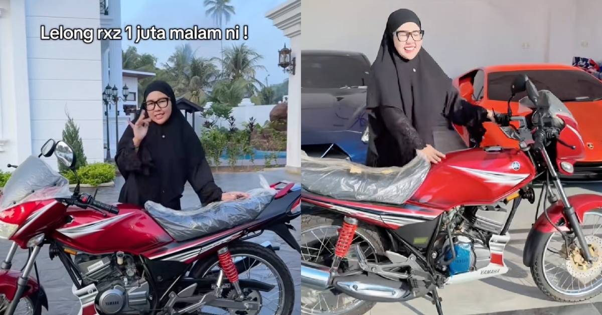 “RM 1 Juta Mahal? Demo Tak Kenal Bare..” – Usahawan Cik Na Jual Motosikal RXZ Catalyzer Asal Dari Kilang
