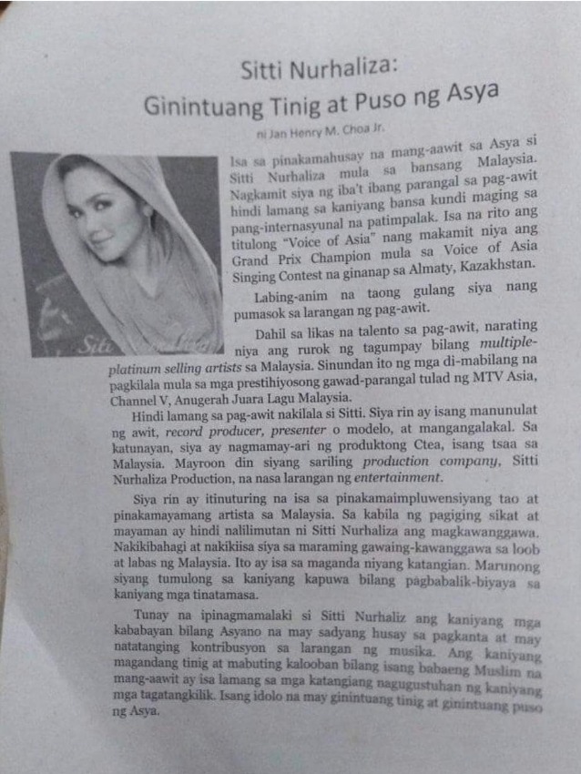 CTDK buku teks filipina