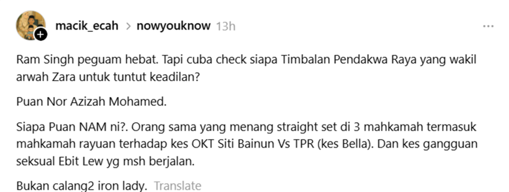 pendakwaraya zara