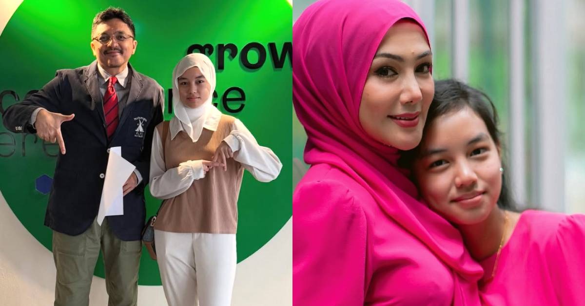 Engku Emran Kongsi Rasa Syukur, Aleesya Raih 7A ‘Exam’ IGCSE – “Hari Paling Indah Dalam Hidup Ayah”