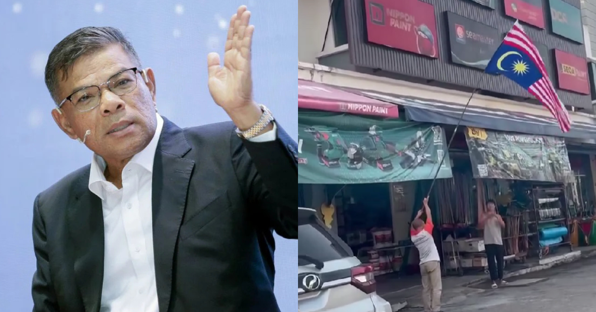 Banyak Insiden Pasang Bendera Malaysia Terbalik Secara Tak Sengaja, Ini Kata Saiffudin – “Tak Perlu Diperbesarkan..”