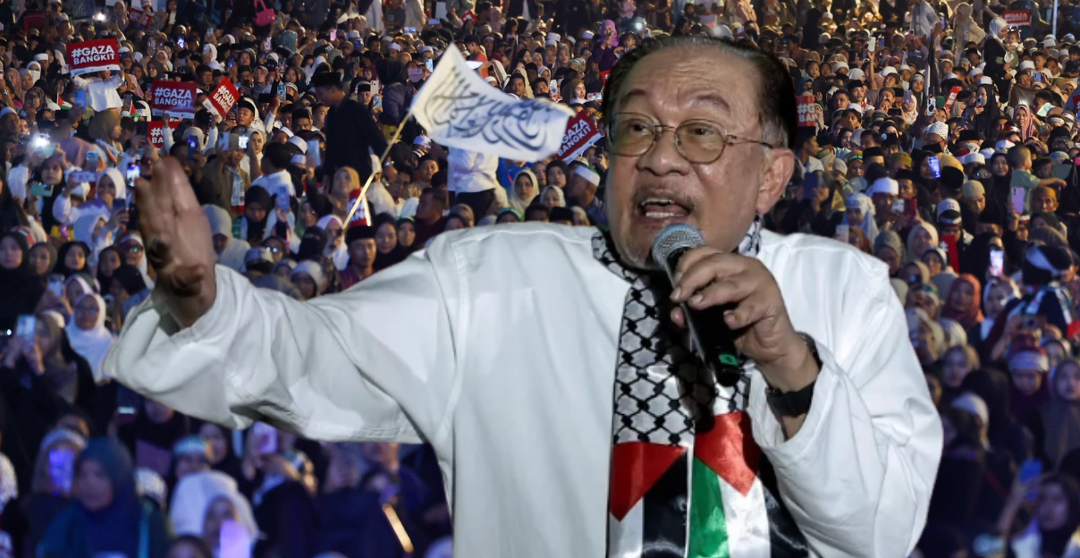 Anwar Ibrahim Umum Beri Tambahan Dana RM100 Juta Untuk Saudara Di ‘Sana’