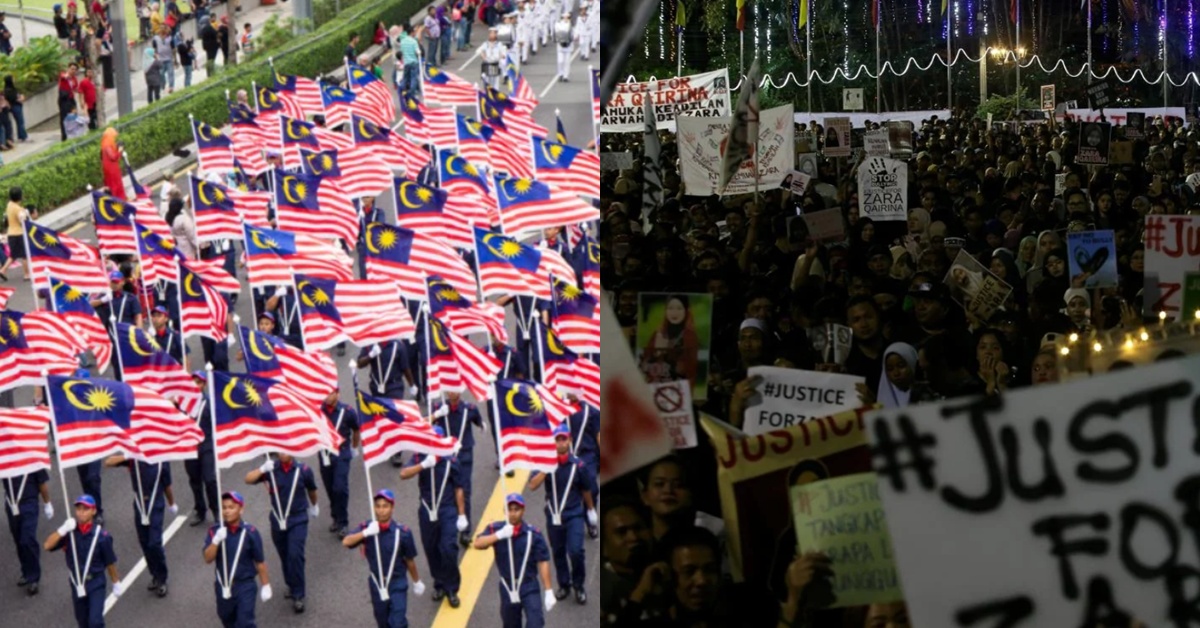 “Kau Solidariti Lah Sampai 3 Ke 4 Tahun Kes Selesai, Tak Perlu Hasut Orang Lain” – Lelaki Gembira Nak Sambut Merdeka Dikecam Tak Sensitif Isu Arwah Zara?