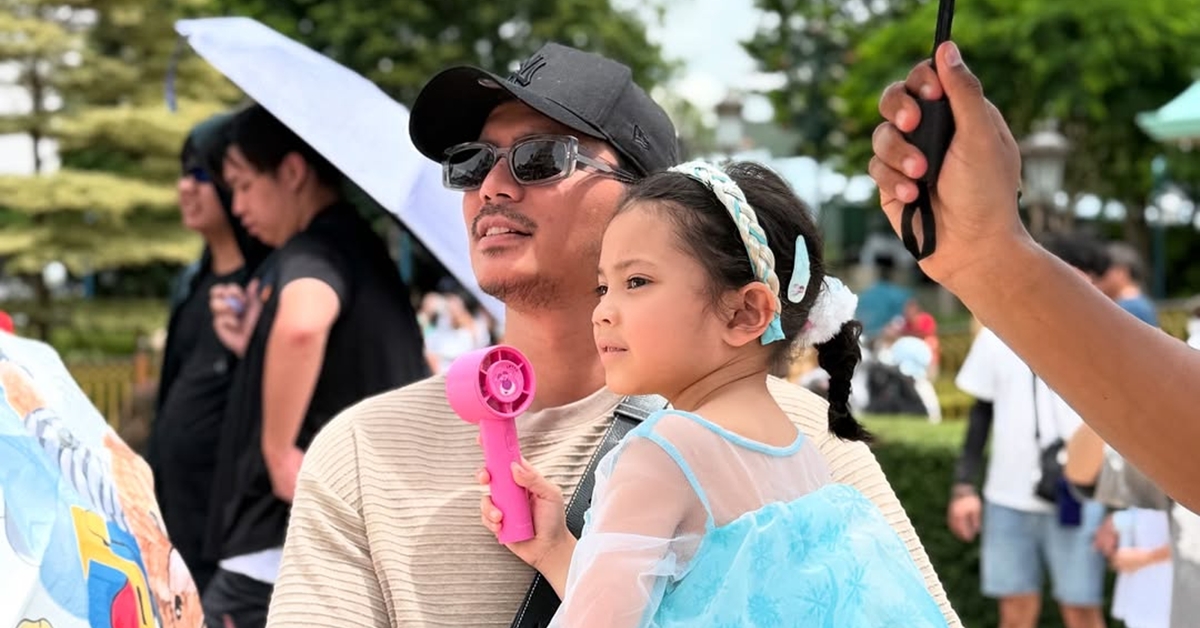 Fattah Amin Kongsi Percutian Di Disneyland Bersama Fatima – “Bahagia Tengok Mereka”