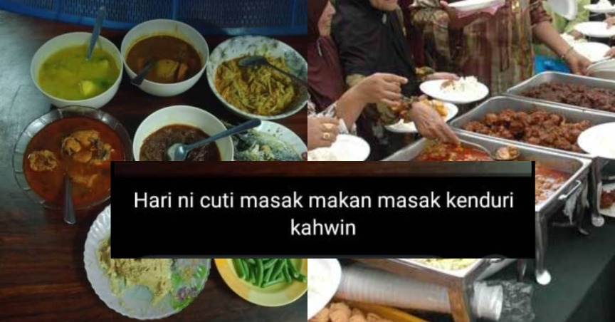 Bawa Plastik & Tapau Semua Lauk Kenduri, Wanita Berang Tetamu ‘Buat Kepala’ Sendiri – “Harini Cuti Masak”