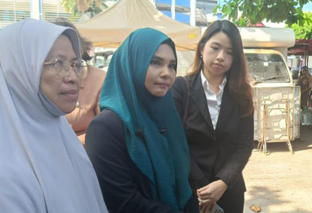 rafidah ditahan polis