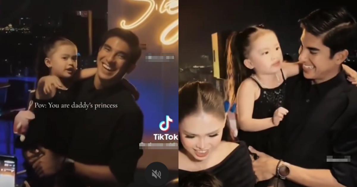 (VIDEO) Aksi Manja Anak Kedua Bella Astillah Bersama Syed Saddiq Buat Netizen Cair – “SS Tak Nampak Beria Nak Ganti Ayah Dorang”