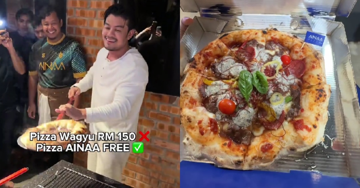 Netizen Buat Perbandingan Antara Hafiz Mahamad & Jofliam – “Dia Bagi Satu Kotak Free Pizza Wagyu, Sumpah Sedap Lagi Dari RM150”