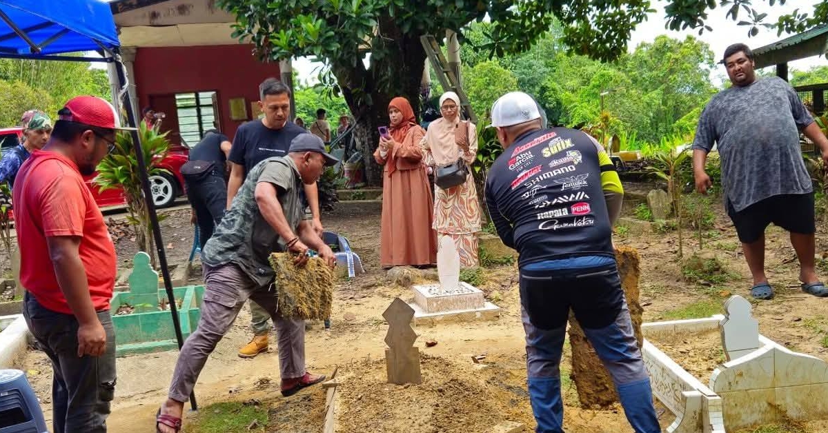 Bukti Arwah Zara Qairina Disayangi Ramai, Ini Wajah Sukarelawan Cantikkan Kubur Arwah