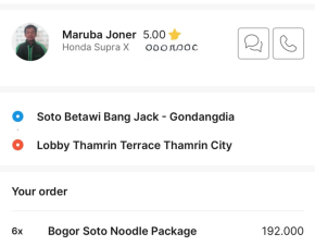 pemandu ojek Indonesia