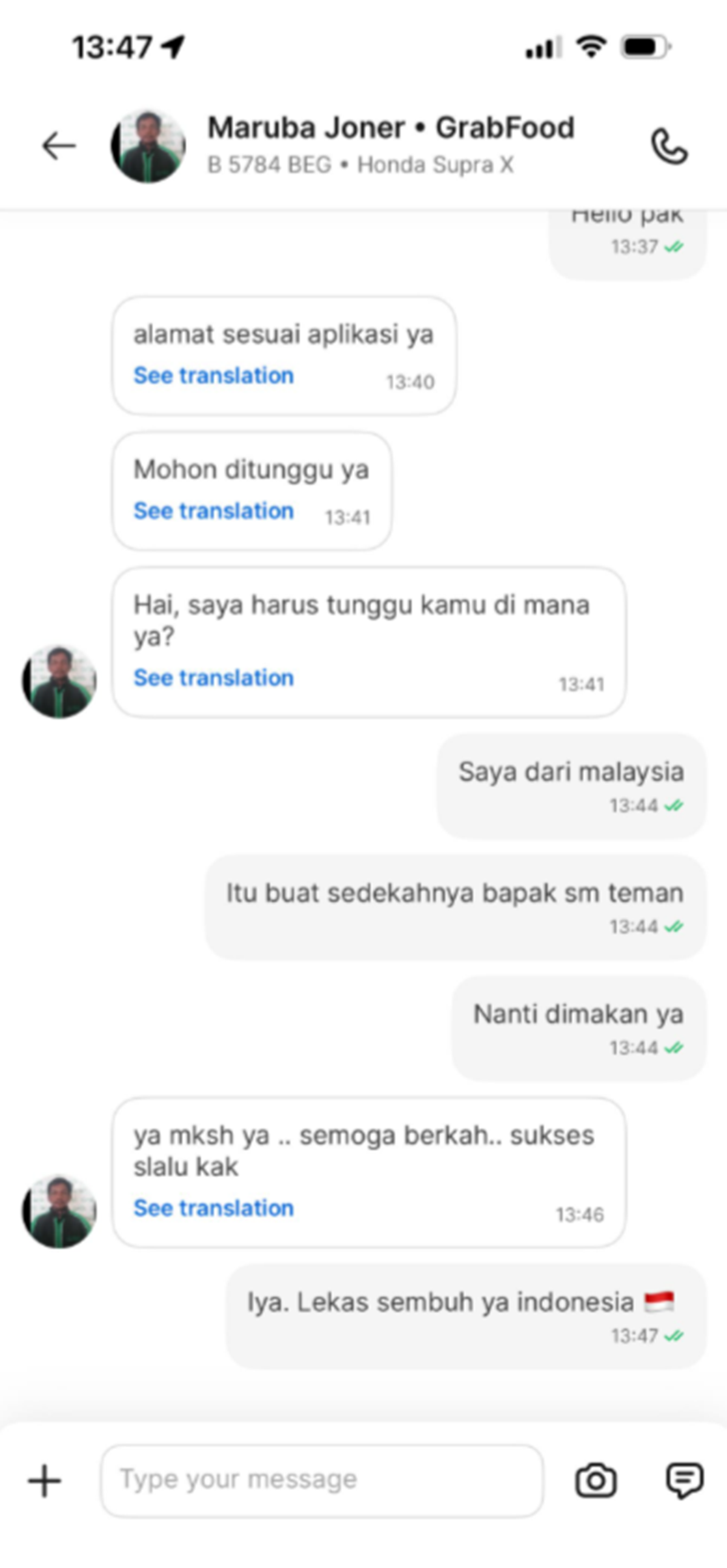 pemandu ojek Indonesia