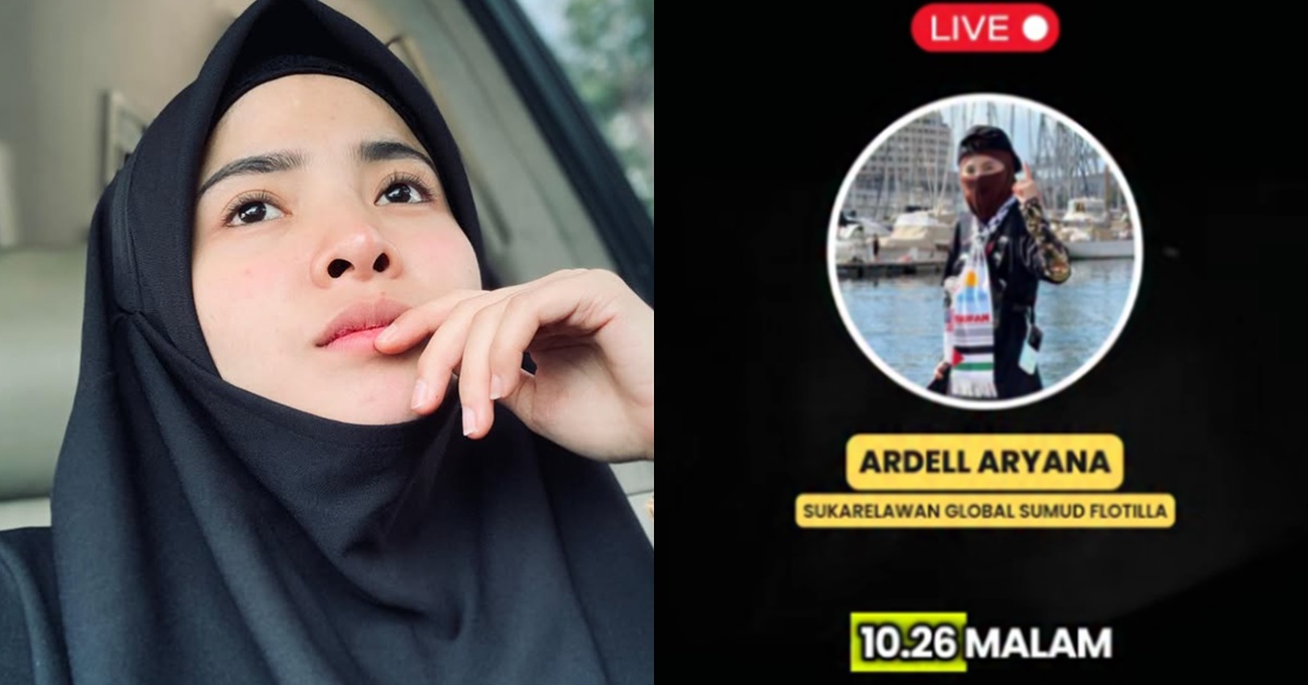 “Terburu-Buru Pakai Kasut, Kami Terpisah..” – Ardell Aryana Lalui Detik Cemas, Kapal Misi Kemanusiaan Ke G*** Dihampiri Dron