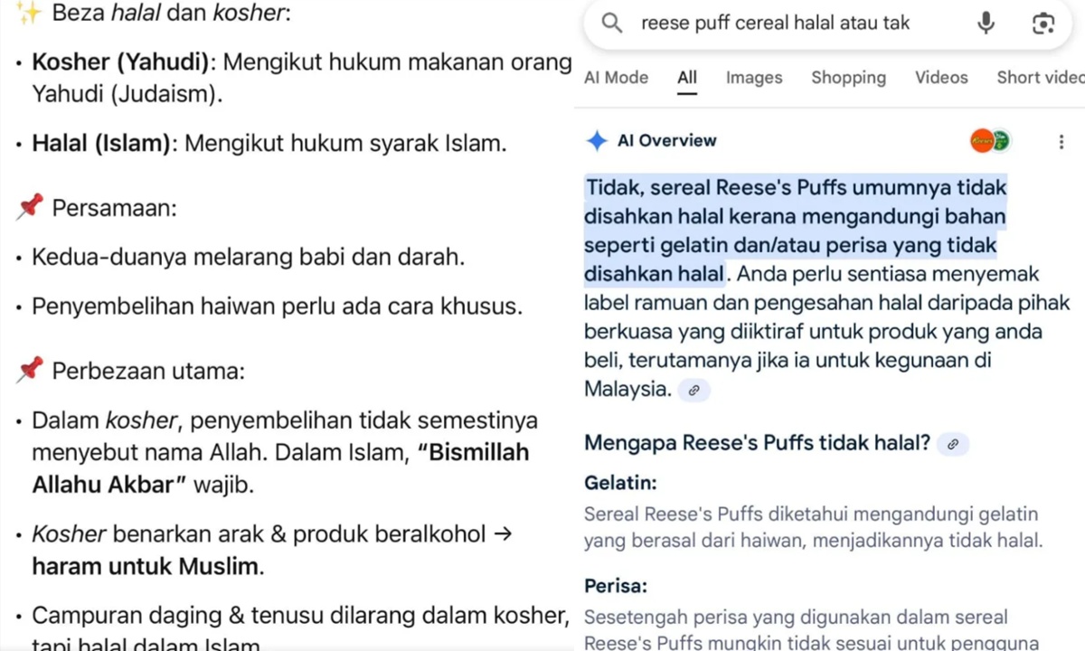 reese's puff tak halal