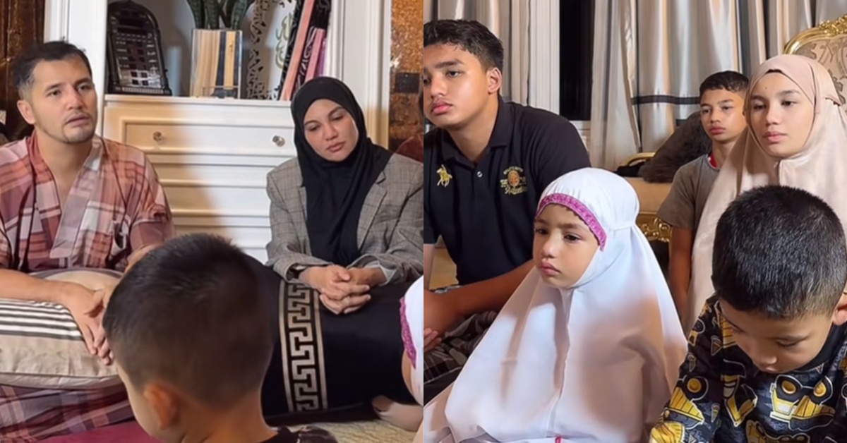 (VIDEO) Aliff Syukri Bagi Tazkirah Kepada Anak-Anak Buat Ramai Tersentuh – “Jangan Terlalu Bermegah, Perasan Anak Orang Kaya”
