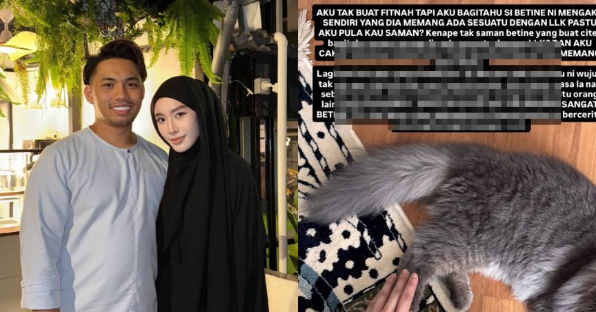 “Aku Tak Buat Fitnah Tapi Betin* Tu Mengaku Sendiri” – Kena Saman Dengan Fattah Amin, Pempengaruh Buat Penjelasan Di IG