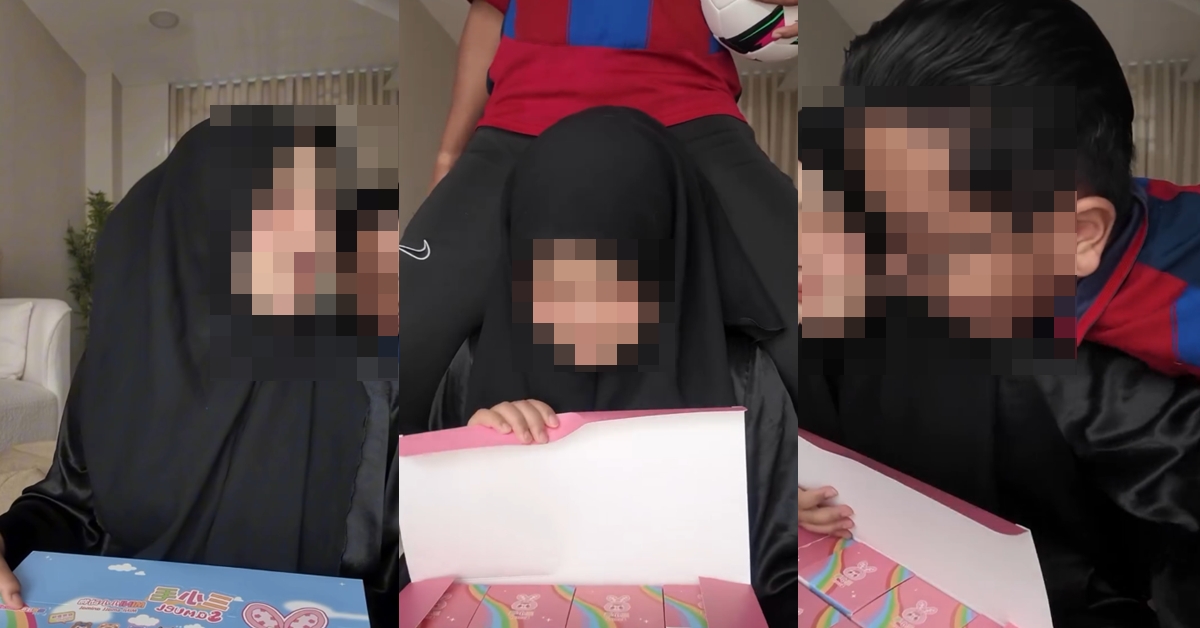(VIDEO) Netizen Geli Aksi Suami Bergurau Kangkang Atas Kepala Isteri Pempengaruh – “Masuk Neraka Derhaka”