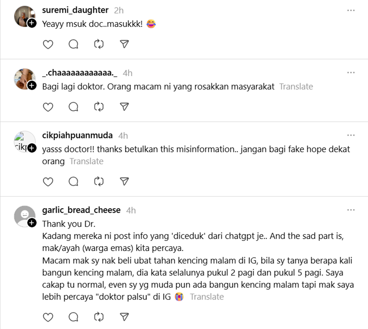 komen netizen