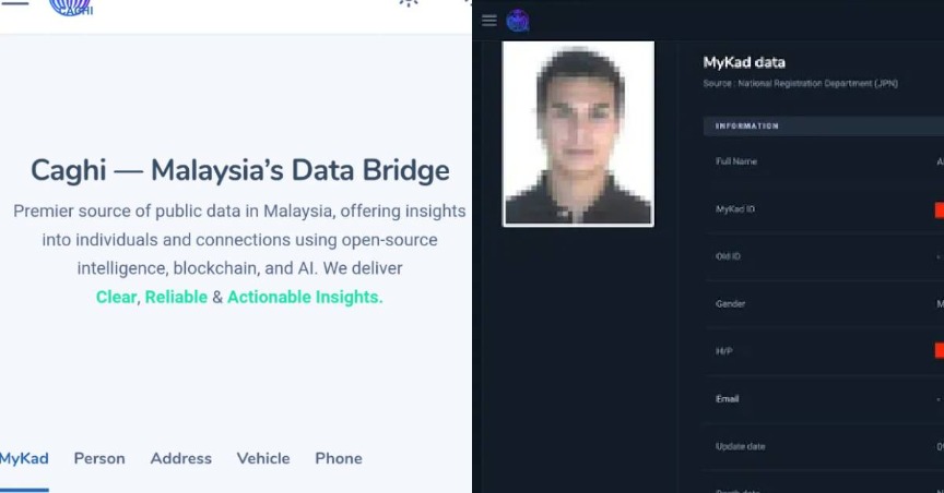 Tiada Lagi Privasi, Aplikasi Ini Dedah Data Peribadi Dan Wajah, Hanya Masukkan Nombor IC