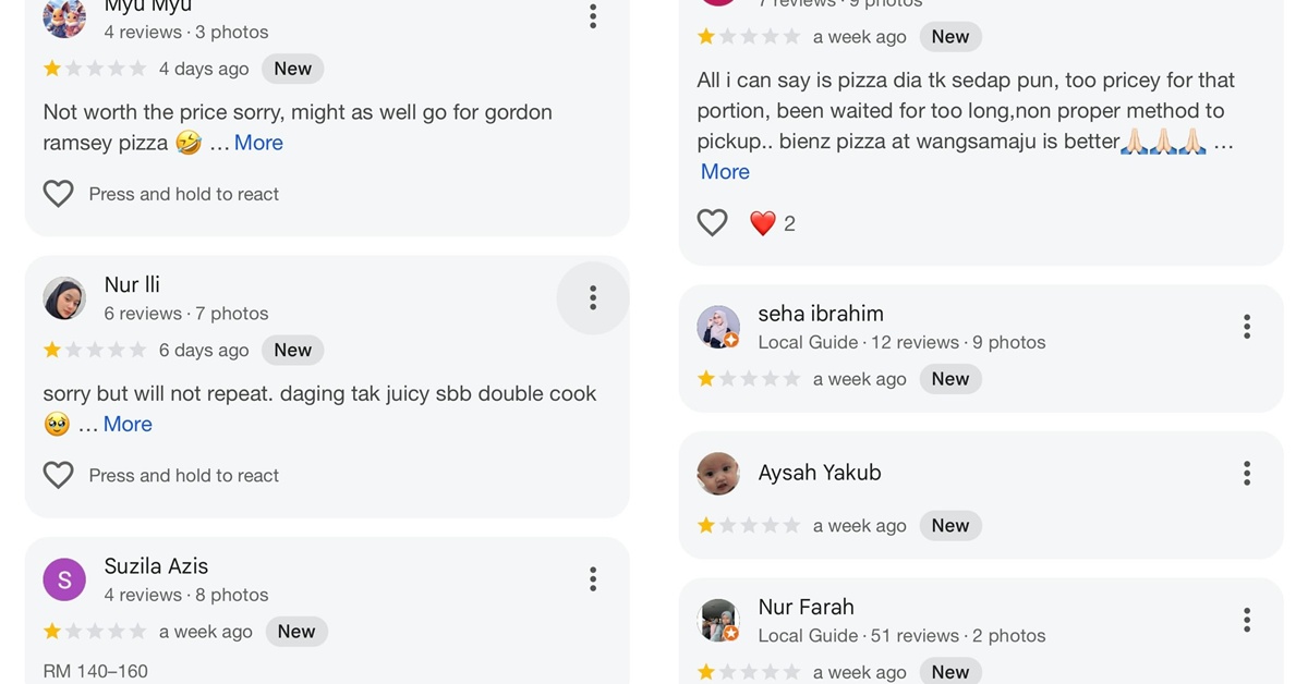 komen google review jofliam