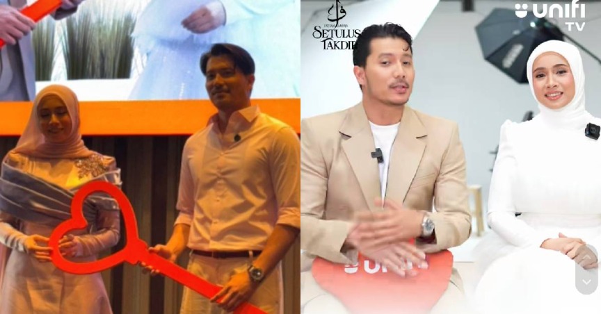 Serah ‘Kunci’ Sebagai Simbolik Lamaran, Fattah Amin Dan Amira Othman Buat ‘Live’ Akad Nikah Ahad Ini – “Dari Rakan Sekerja Ke Rakan Serumah”