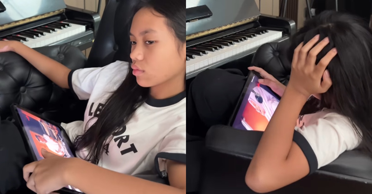 Hantaran IG Shuib Undang Sebak, Netizen Sedih Tengok Thalita Tonton Video Arwah Siti Sarah