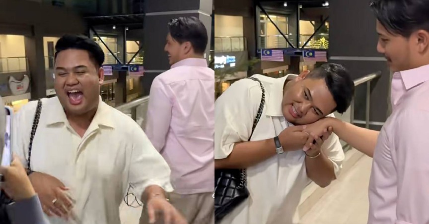 Rakan Stylist Ajar Amira Othman ‘Pose’ Sebenar Salam Cium Tangan Fattah Amin, Netizen Terhibur