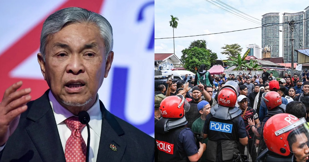 Penduduk Sudah Lama Terima Notis, Zahid Hamidi Tegaskan Kekecohan Di Kampung Sg Baru Tak Patut Berlaku