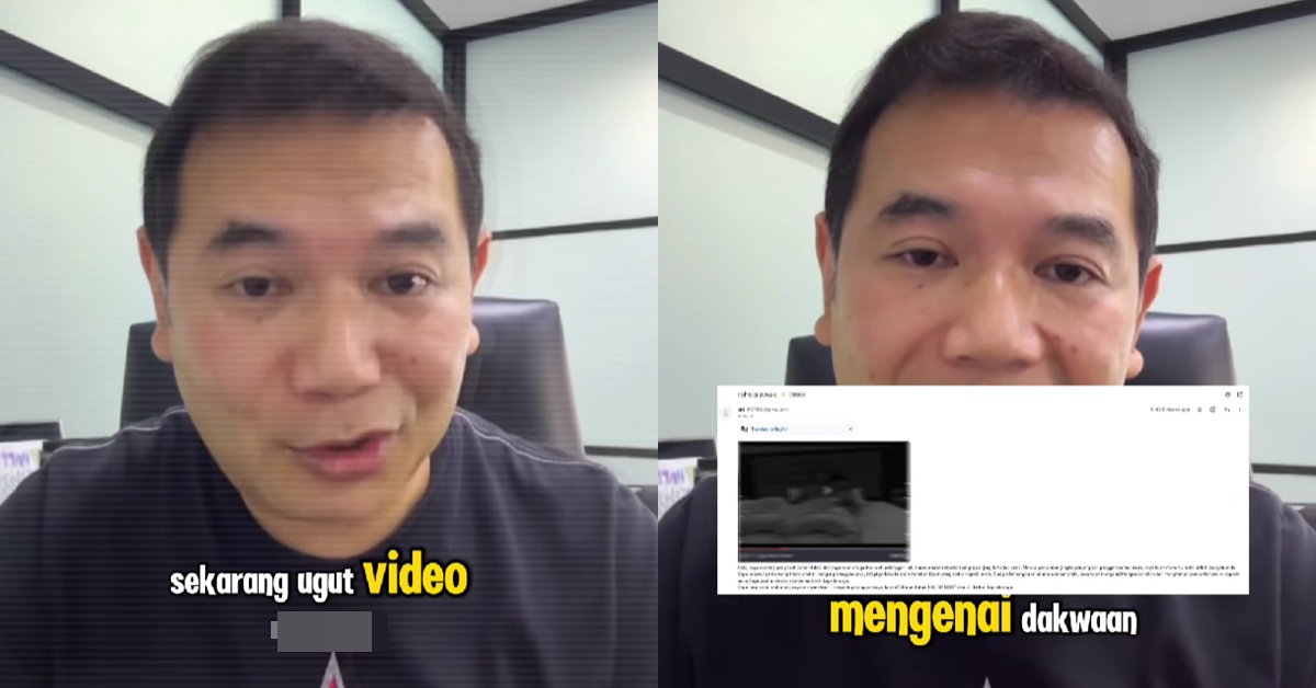 Rafizi Ramli Diugut Lagi! Didakwa Terbabit Video Lucah Dengan Lelaki & Peras Ugut Wang AS$100,000