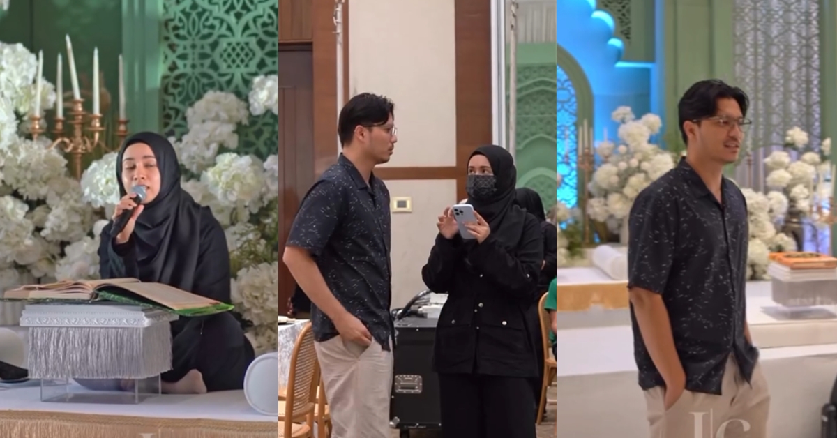 (VIDEO) Peminat Teruja Lihat Majlis Khatam Al-Quran Amira Othman & Rehearsal Kahwin Bersama Fattah Amin