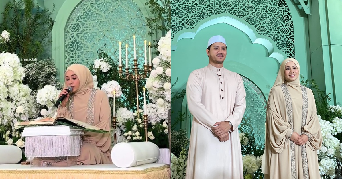 (VIDEO) “Rezeki Fattah Amin..” – Suara Dipuji Merdu, Amira Othman Curi Perhatian Di Majlis Khatam Al-Quran Sebelum Bernikah