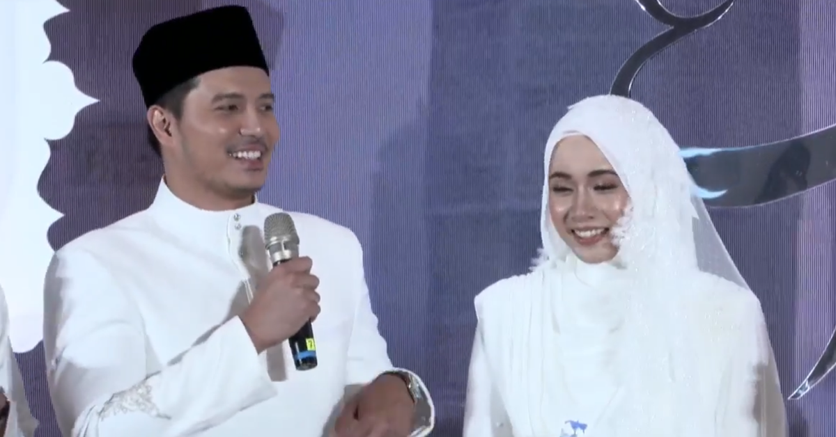 Gelar Amira ‘Isteri Syurga’, Fattah Beri Ucapan Selepas Sah Berkahwin – “Terima Kasih Satu Malaysia Yang Menonton”