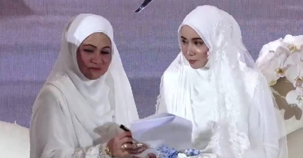 fattah amira kahwin