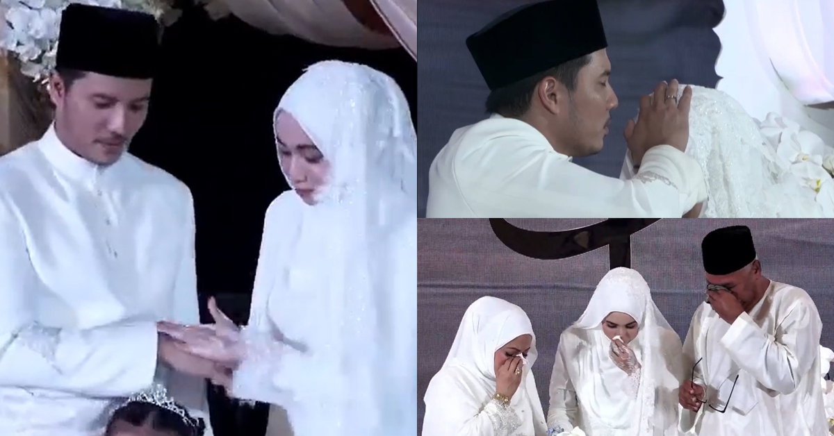 (FOTO) Bertemakan Islamik, Ini Kompilasi Momen Indah Di Majlis Pernikahan Fattah Amin & Amira Othman