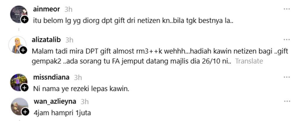live produk amira