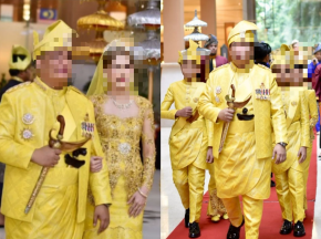 video majlis akikah anak Addy Kana