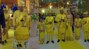 video majlis akikah anak Addy Kana