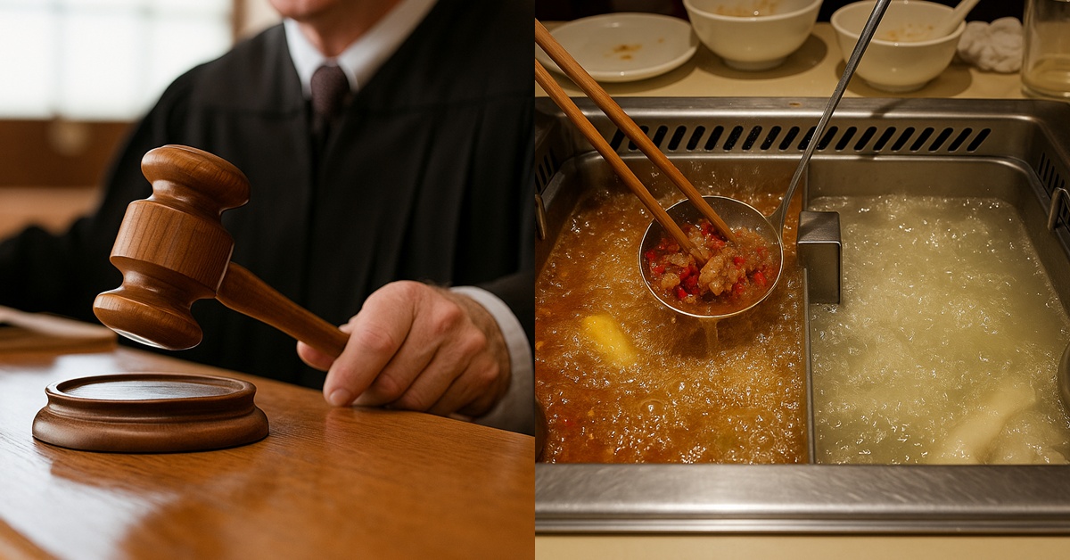 Dua Remaja Mabuk Kencing Dalam Periuk Hotpot, Mahkamah Arah Bayar Pampasan RM1.3 Juta