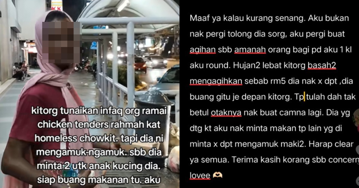 (VIDEO) Gelandangan ‘Popular’ Didakwa Makin ‘Demand’, Paksa Orang Beri Duit – “Dia Mengamuk, Siap Baling Makanan”