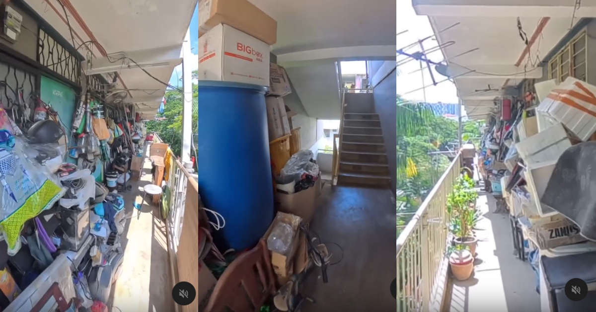 (VIDEO) Tular Penghuni Flat ‘Hoarder’ Penuhkan Sepanjang Koridor Dengan Barang-Barang, Sampai Ke Tangga!