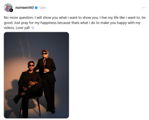 norreen iman bercerai