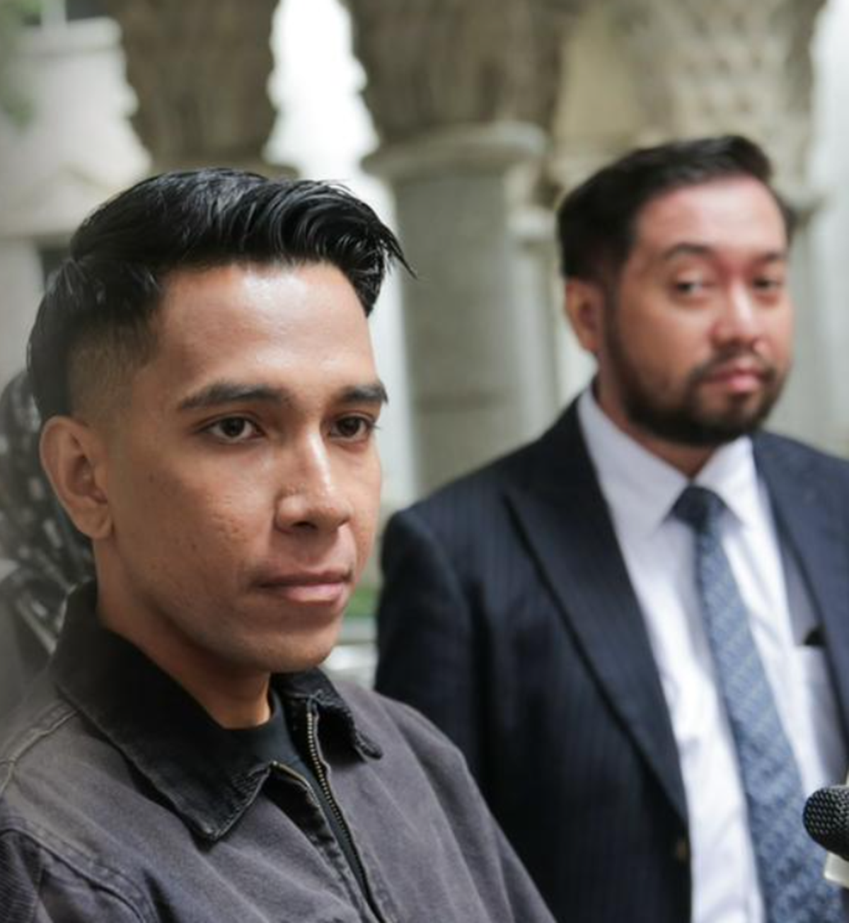 Naim Daniel di mahkamah
