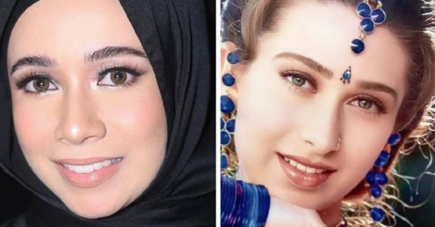 Wajah Seiras, Netizen Gelar Amira Othman ‘Karisma Kapoor’ Malaysia