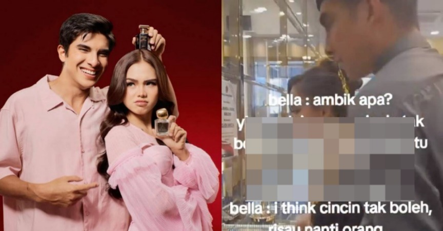 “Cincin Tak Boleh, Tu ‘Hold’ Dulu” – Syed Saddiq Tak Benarkan Bella Astillah Pilih Cincin Sebab Nak Kahwin?