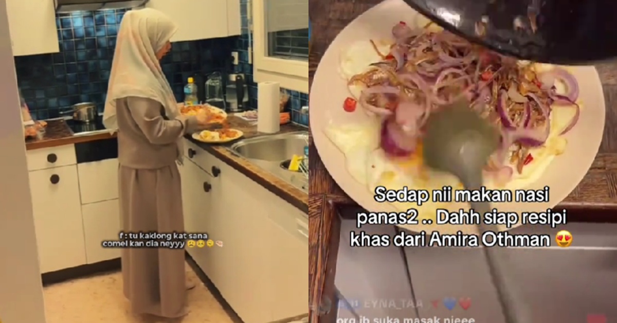 Resepi Ikan Bilis Bawang Telur Goreng Buatan Amira Othman Kini Jadi Ikutan Kaum Wanita – “Kuat Betul Pengaruh Dia Ni”
