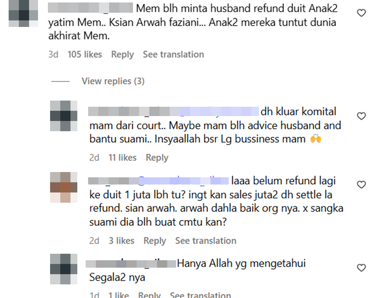 komen netizen Rissa Skin