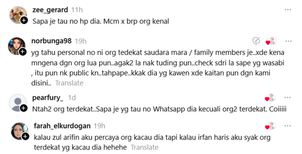 whatsapp irfan harris