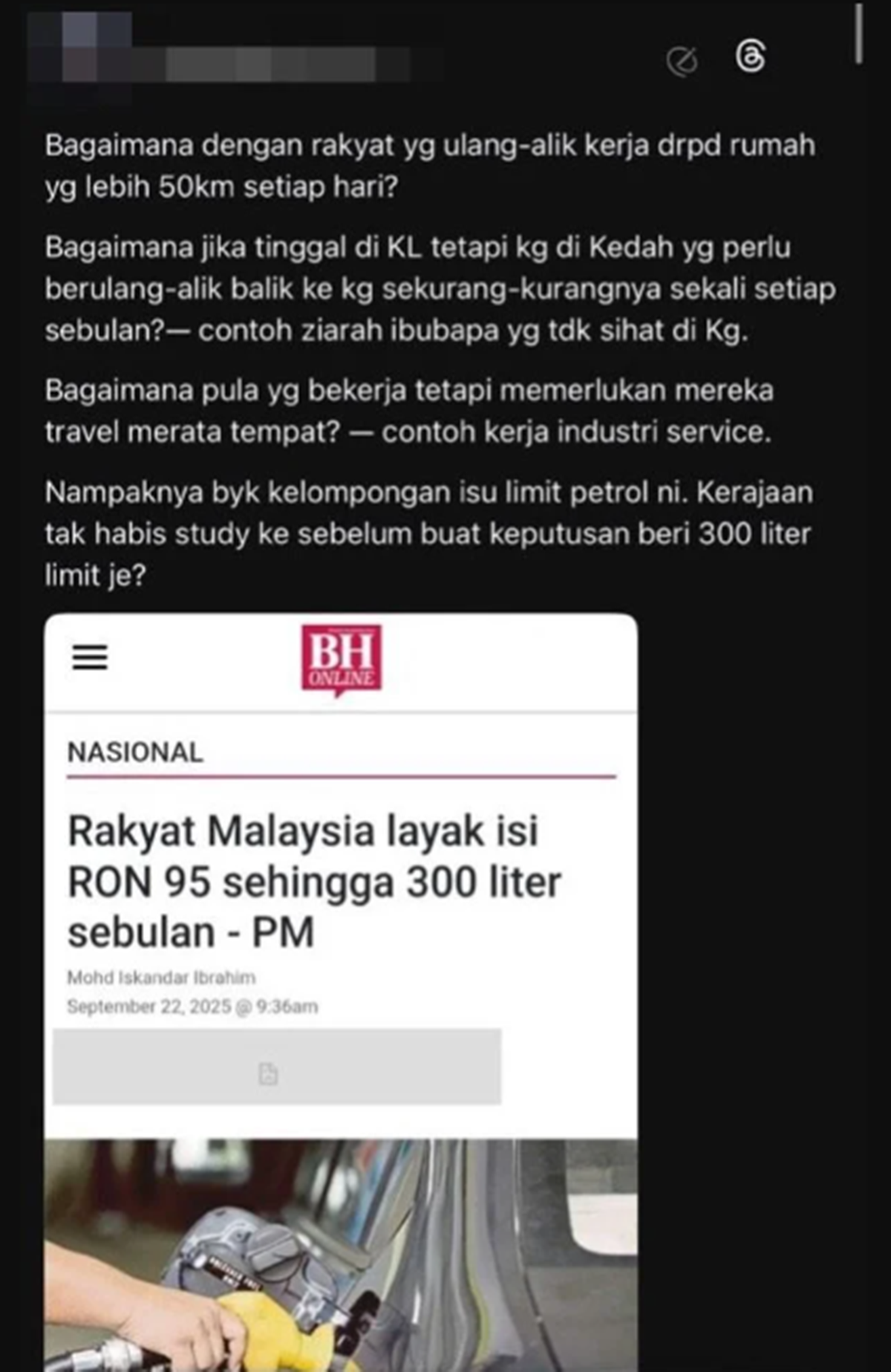 cukup ke 300 liter