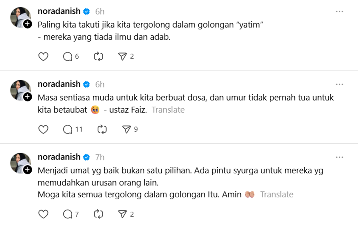Threads Nora Danish