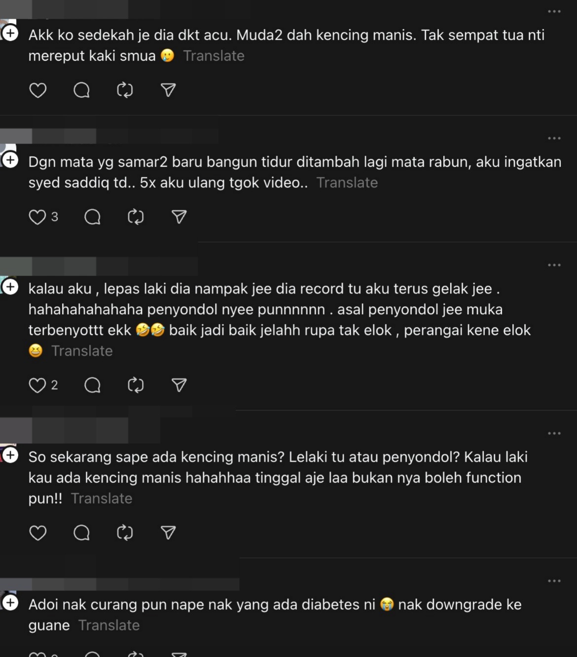 suami skandal ada kencing manis